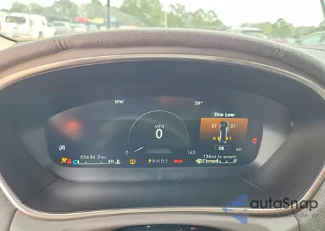 2020 Lincoln Nautilus Reserve z USA, uszkodzony, nr VIN 2LMPJ6K98LBL13195